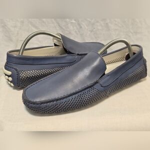 Kenneth Cole Reaction Listen To Me Mens Loafers Slip-On Black Sz 9.5 M Blue